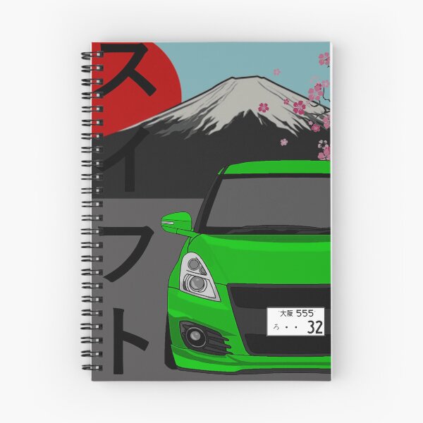 Item preview, Green Swift Sport MT Fuji スイフト designed and sold by ChasingBRoads.