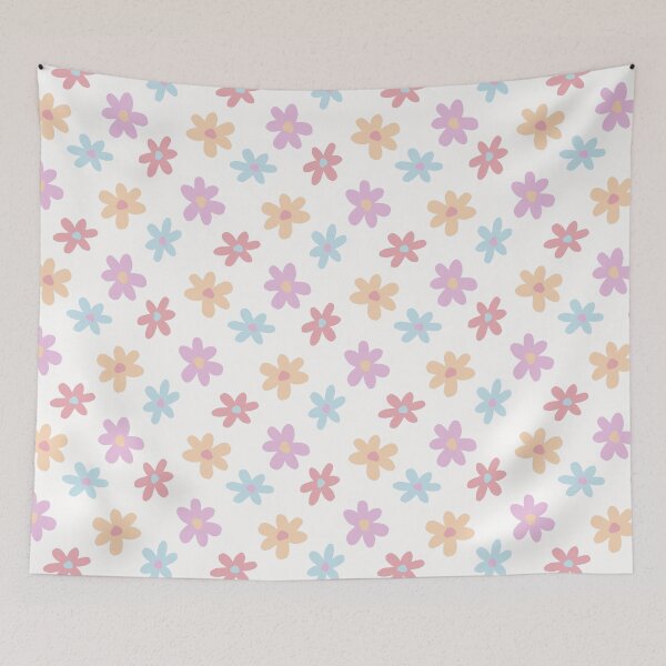Item preview, Retro Doodle Flowers designed and sold by CreativeDraws42.