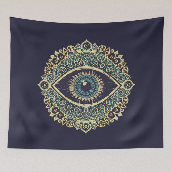 Item preview, blue evil eye in turkey designed and sold by Firas Aljazzar.