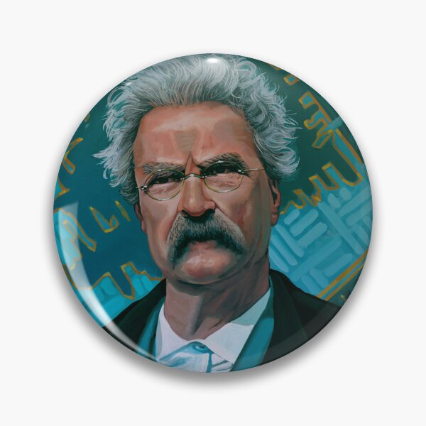 Item preview, Mark Twain Painting designed and sold by PaulMeijering.
