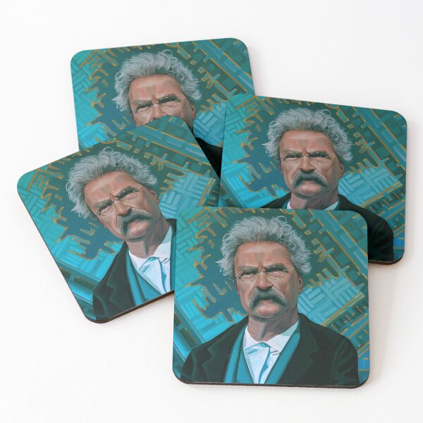 Item preview, Mark Twain Painting designed and sold by PaulMeijering.