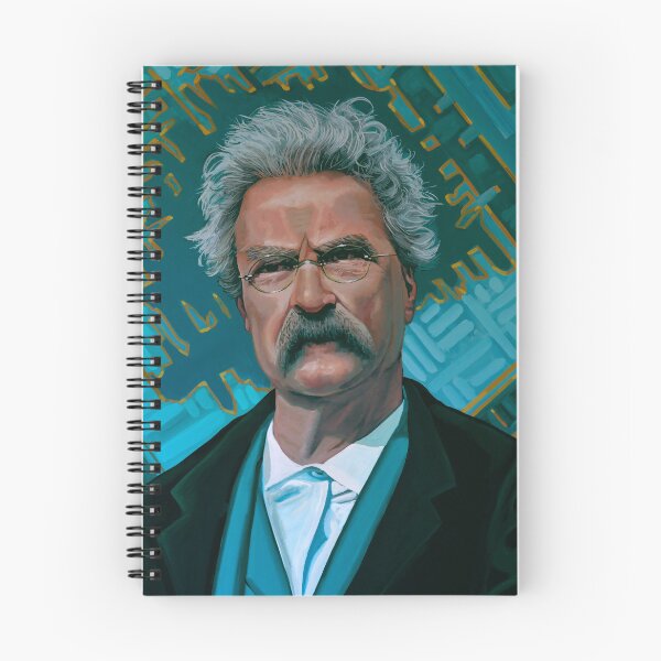 Item preview, Mark Twain Painting designed and sold by PaulMeijering.