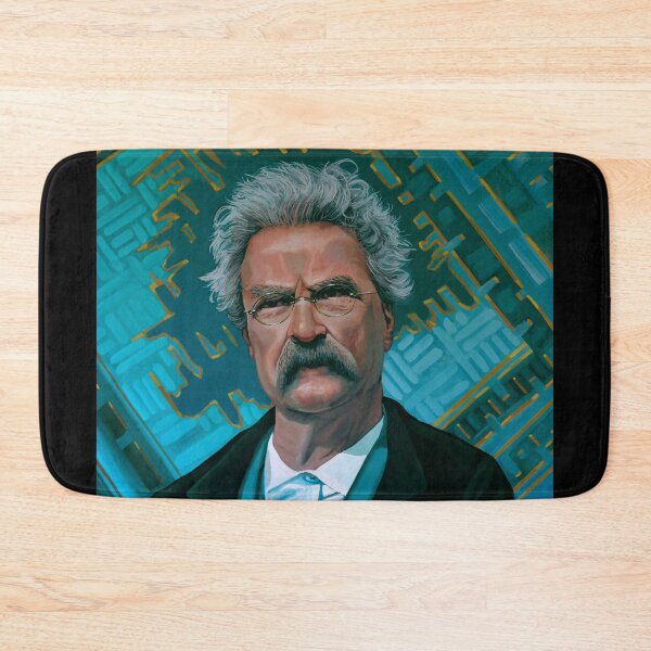 Item preview, Mark Twain Painting designed and sold by PaulMeijering.