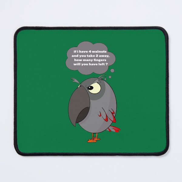 Item preview, African Grey Parrot ( Watch out for your fingers! designed and sold by YoshiArtDesign.