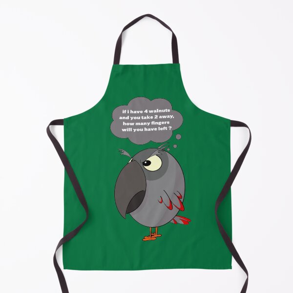 Item preview, African Grey Parrot ( Watch out for your fingers! designed and sold by YoshiArtDesign.