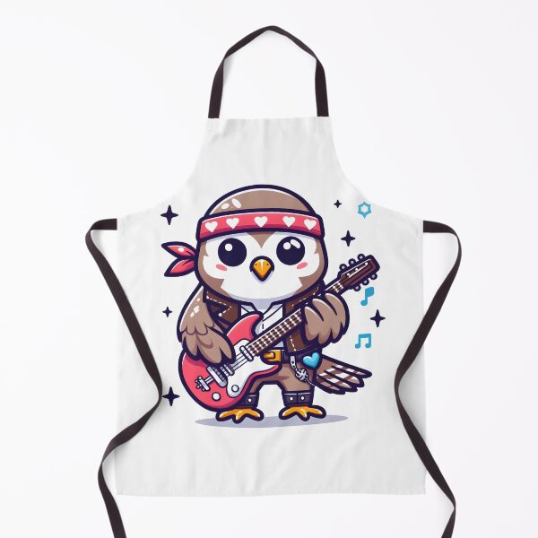 Item preview, Kawaii Falcon With Rockstar Outfit designed and sold by CanvasCutie.