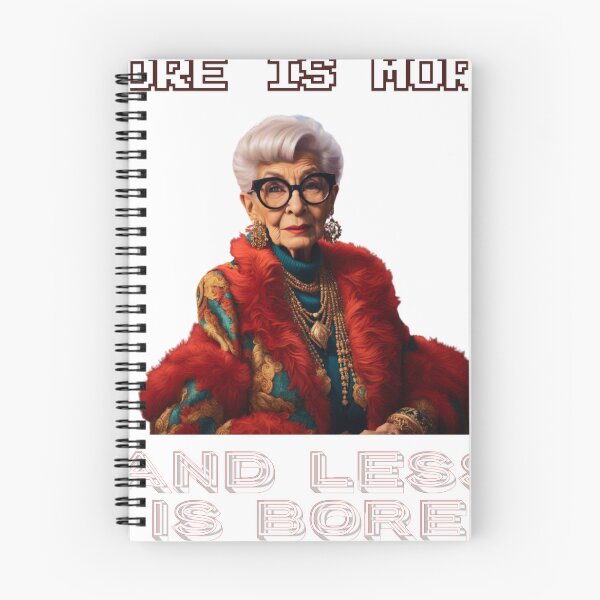 Item preview, IRIS APFEL tshirt design  designed and sold by SaliSoul.