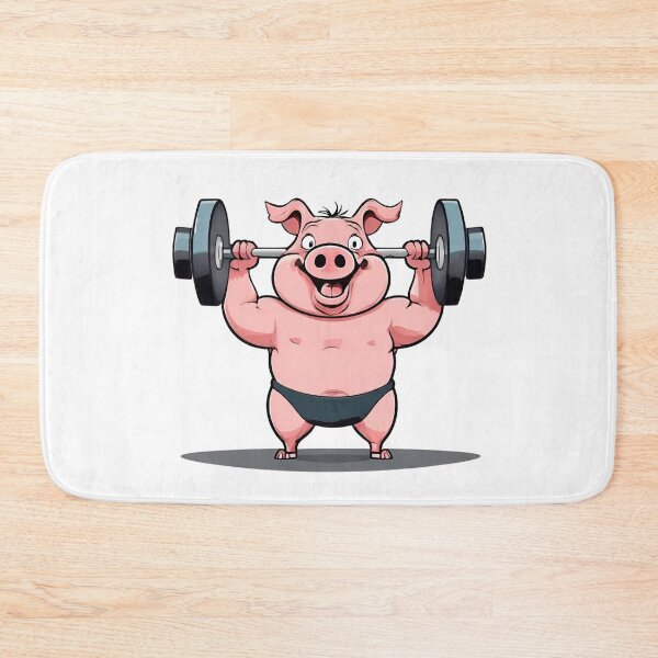 Item preview, Gym Pig designed and sold by Amzg-Designs.