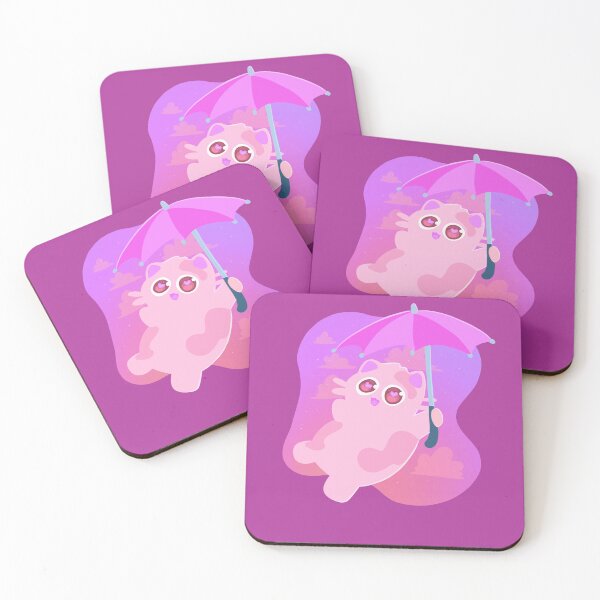 Item preview, Flying Umbrella Catto! designed and sold by sillycattos.