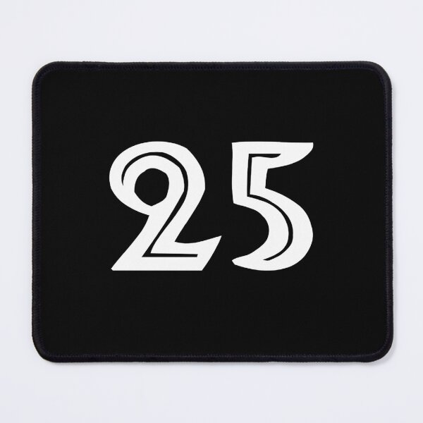 Item preview, 25, twenty-five, white, tribal, african designed and sold by Numbers-Art.