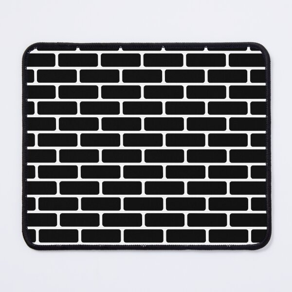 Item preview, Black Brick Wall Texture ; Brick Pattern designed and sold by PatternInArt.