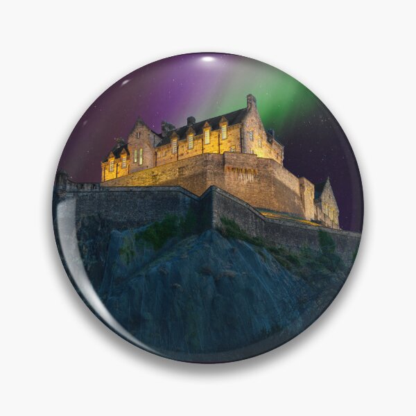 Item preview, Edinburgh Castle Aurora Borealis designed and sold by Alisonchambers2.