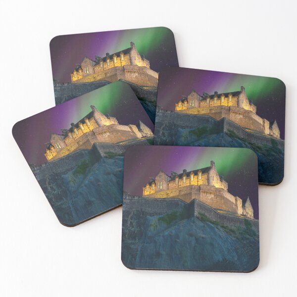 Item preview, Edinburgh Castle Aurora Borealis designed and sold by Alisonchambers2.