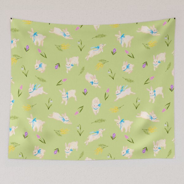 Item preview, Bunny Waltz: Easter Blooms Edition designed and sold by ChateauMargot.