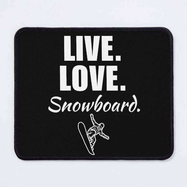 Item preview, Live, love, snowboard. Snowboarding hobby fan or instructor designed and sold by NBSStore.