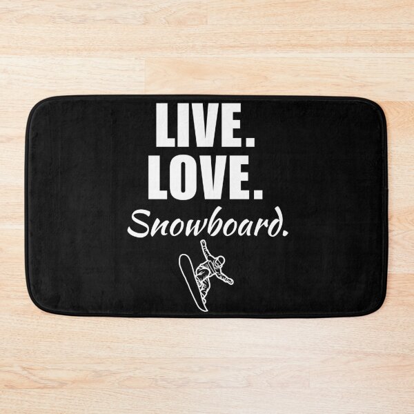 Item preview, Live, love, snowboard. Snowboarding hobby fan or instructor designed and sold by NBSStore.