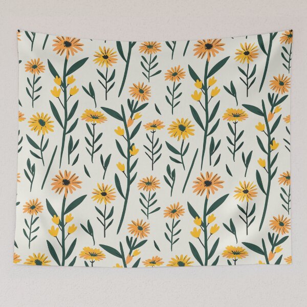 Item preview, Floral Pattern #4 designed and sold by PenguinPalace.