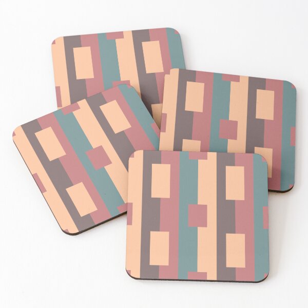 Item preview, Muted Colorblocking Seamless Pattern designed and sold by CreativeDraws42.