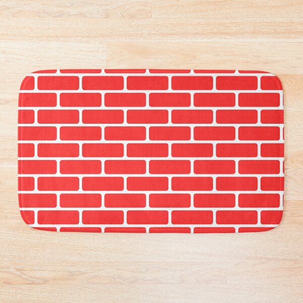 Item preview, Red Brick Wall Texture ; Brick Pattern designed and sold by PatternInArt.