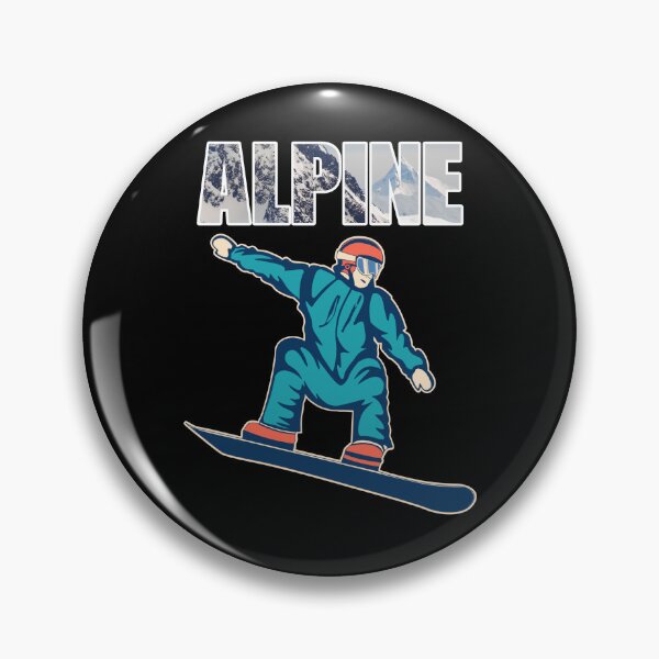 Item preview, Alpine snowboarding or skiing. Snowboarding hobby life, for people who like skiing designed and sold by NBSStore.