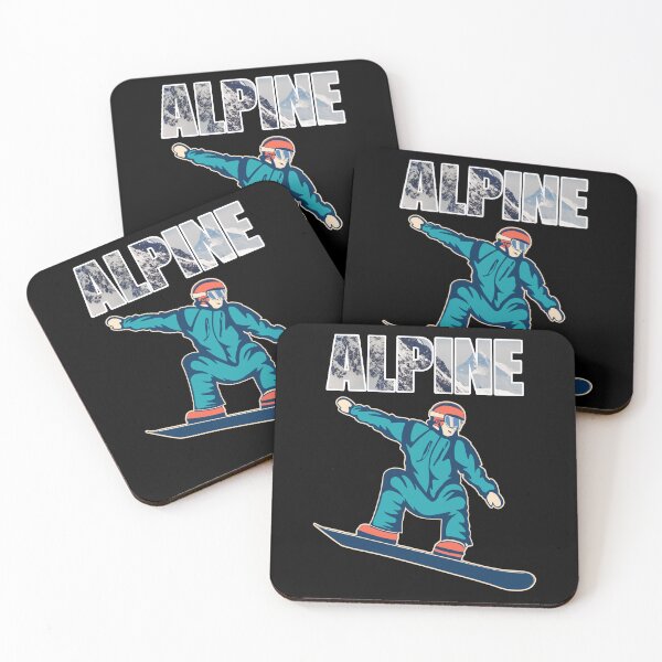 Item preview, Alpine snowboarding or skiing. Snowboarding hobby life, for people who like skiing designed and sold by NBSStore.