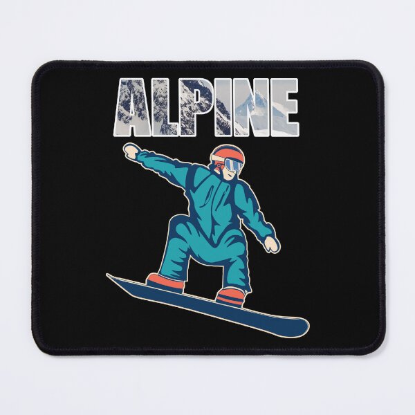 Item preview, Alpine snowboarding or skiing. Snowboarding hobby life, for people who like skiing designed and sold by NBSStore.