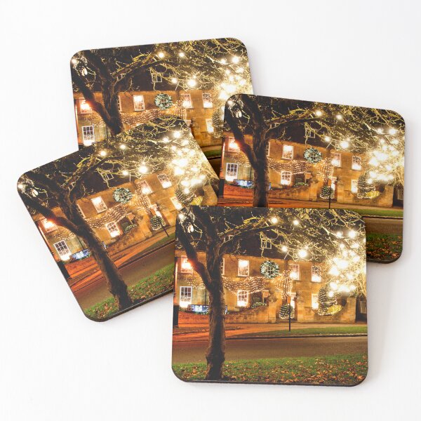 Item preview, Broadway Christmas Lights Cotswolds Worcestershire UK designed and sold by AndyEvansPhotos.