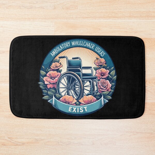 Item preview, Retro Ambulatory Wheelchair Users Exist designed and sold by TomFrontierArt.