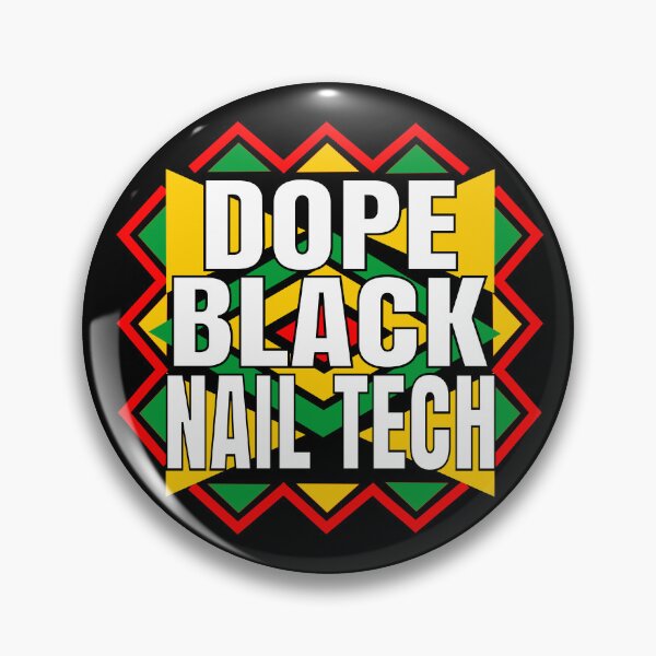 Item preview, Dope black Nail Tech designed and sold by Colorfulman.