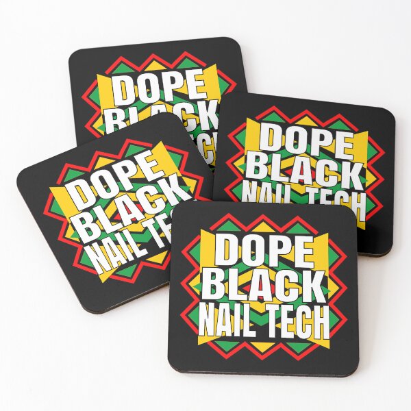 Item preview, Dope black Nail Tech designed and sold by Colorfulman.