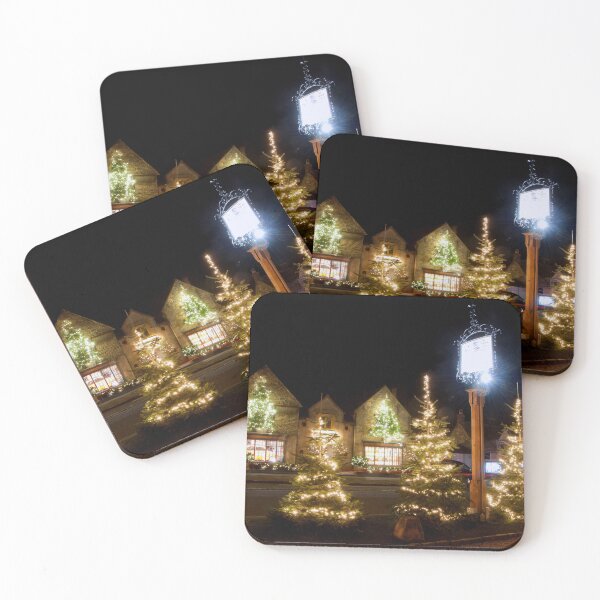 Item preview, Broadway Christmas Lights Cotswolds Worcestershire UK designed and sold by AndyEvansPhotos.