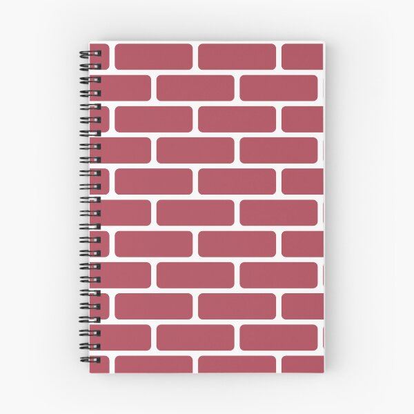 Item preview, Magenta Brick Wall Texture ; Brick Pattern designed and sold by PatternInArt.