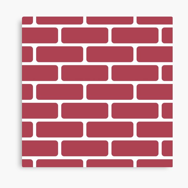 Item preview, Magenta Brick Wall Texture ; Brick Pattern designed and sold by PatternInArt.