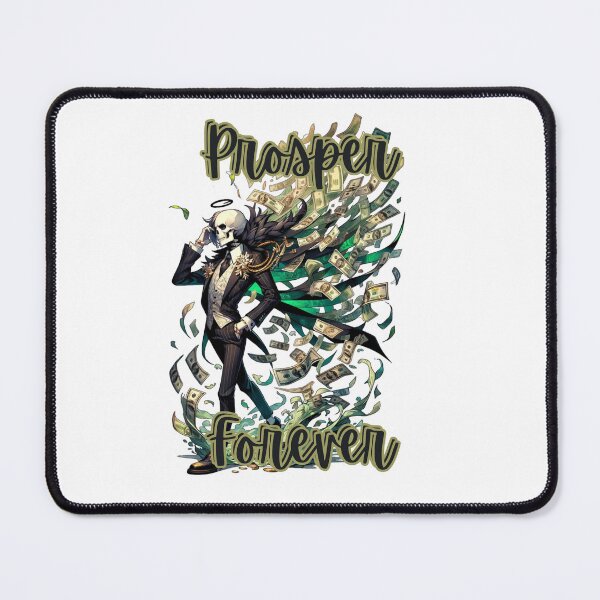 Item preview, Prosper Forever Skeleton Surrounded by Cash Money designed and sold by kylmllr101684.