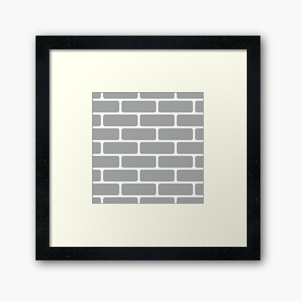 Item preview, Grey Brick Wall Texture ; Brick Pattern designed and sold by PatternInArt.
