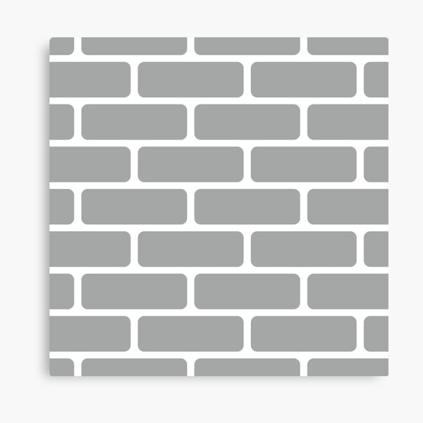Item preview, Grey Brick Wall Texture ; Brick Pattern designed and sold by PatternInArt.