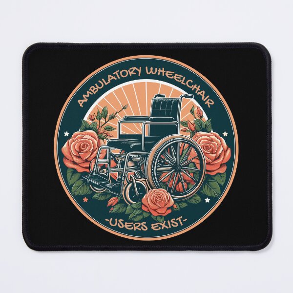 Item preview, Retro Ambulatory Wheelchair Users Exist designed and sold by TomFrontierArt.