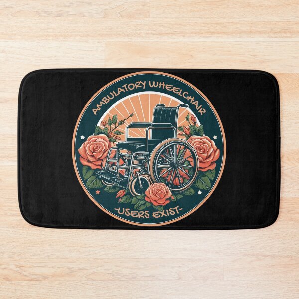 Item preview, Retro Ambulatory Wheelchair Users Exist designed and sold by TomFrontierArt.