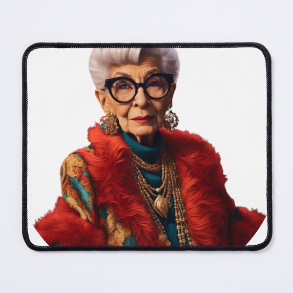 Item preview, IRIS APFEL sticker designed and sold by SaliSoul.