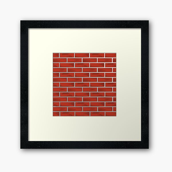 Item preview, Red Brick Wall Texture ; Brick Pattern designed and sold by PatternInArt.