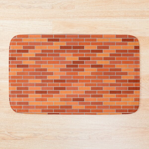 Item preview, Orange & Yellow Brick Wall Texture ; Brick Pattern designed and sold by PatternInArt.