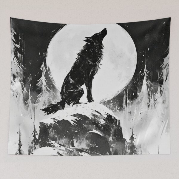Item preview, B and W Wolf designed and sold by Dawn van Doorn.