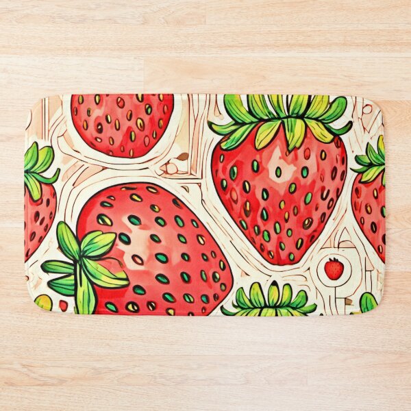 Item preview, Strawberry Dadaism Art designed and sold by Health And Fitness Posts e-Store.