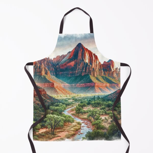 Item preview, Zion's Red Cliffs Twilight designed and sold by Cerberus-Art.