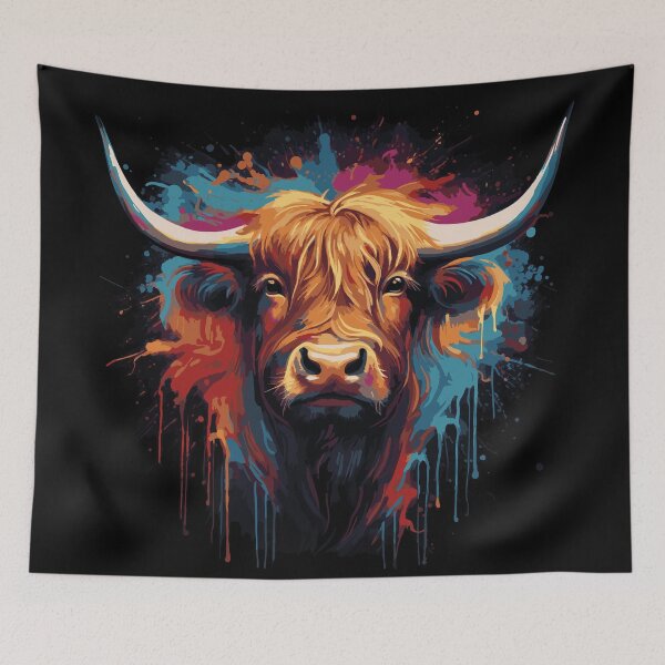 Item preview, Scottish Highland cattle designed and sold by drizzd.