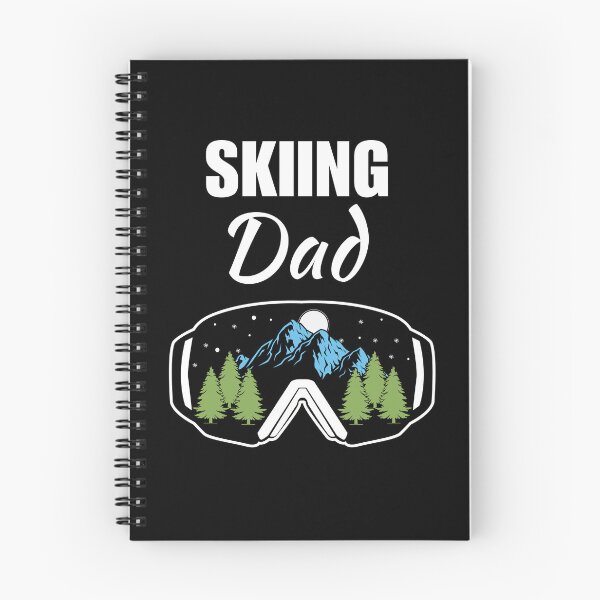 Item preview, Skiing dad or father, winter ski season sport on a vacation for men designed and sold by NBSStore.