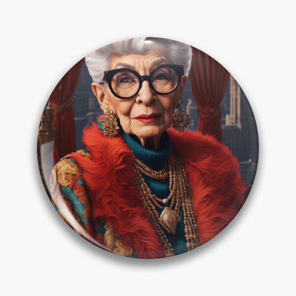 Item preview, IRIS APFEL design designed and sold by SaliSoul.