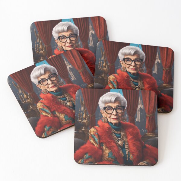 Item preview, IRIS APFEL design designed and sold by SaliSoul.