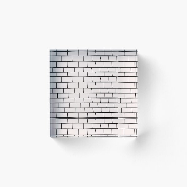 Aperçu de l'œuvre Texture de mur de brique blanche ; Modèle de brique créée et vendue par PatternInArt.