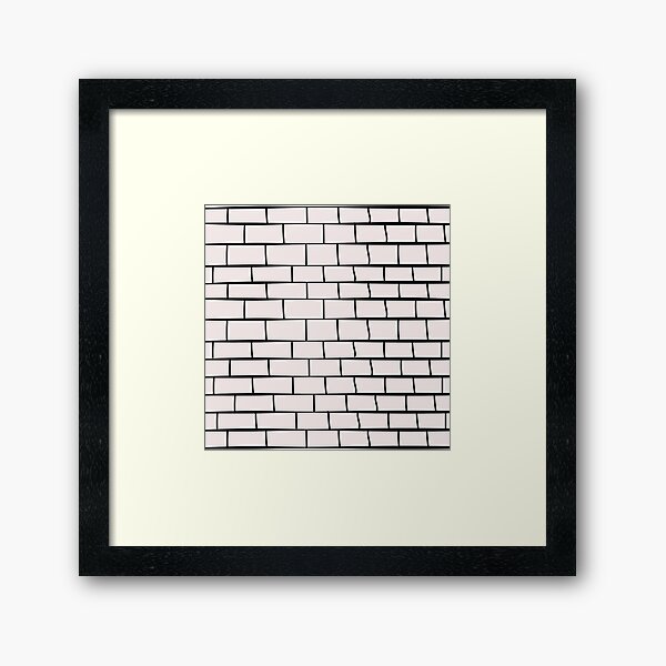 Item preview, White Brick Wall Texture ; Brick Pattern designed and sold by PatternInArt.